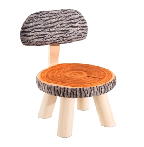 SHCHNA Moderner Fusshocker Ottomane Niedriger Hocker Mit Rückenlehne for Sofa, for Das Wohnzimmer Zu Hause Sitzhocker(B) von SHCHNA
