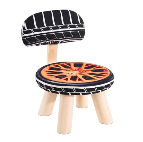 SHCHNA Moderner Fusshocker Ottomane Niedriger Hocker Mit Rückenlehne for Sofa, for Das Wohnzimmer Zu Hause Sitzhocker(E) von SHCHNA
