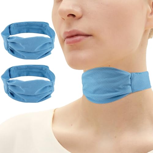 2 Stück Trach-Abdeckungen für Tracheostomie-Hals-Stoma-Abdeckung Atmungsaktiver staubdichter Schild Hals-Luftröhrenschutz liefert wiederverwendbare Tracheostomie-Pflege-Kits von SHDGFB