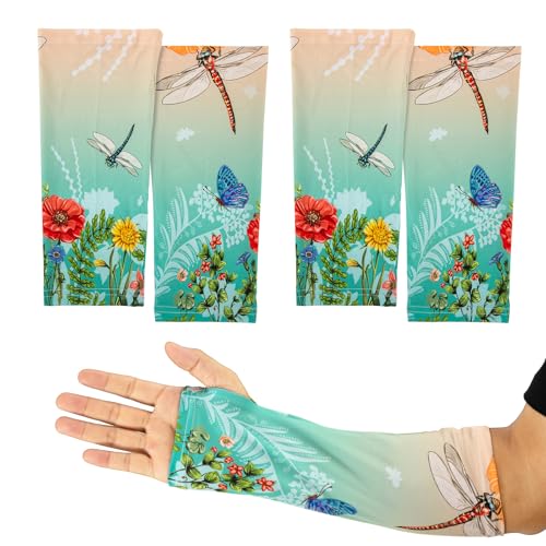 4er-Pack Arm Cast Cover Elastische Kurzgipsabdeckungen Protektor Arm Sling Sleeve Cast Dekorationen für Arm Bad Dusche Cast Wound Cover Waschbarer Bezug (Mehrfarbig) von SHDGFB