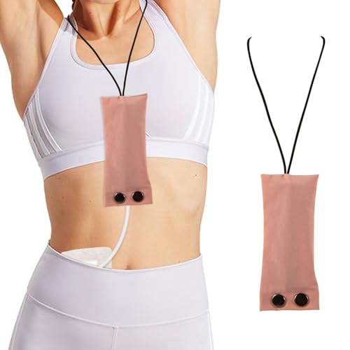 Peritonealdialyse-Katheterhalter für Baxter 5C4482 5C4483, PD-Katheter-Lanyard PD Secure Shower Support PD Transfer Set Katheterhalter Zubehör für Männer und Frauen (2, Rosa) von SHDGFB
