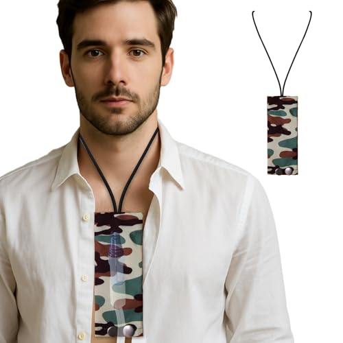 Peritonealdialyse-Katheterhalter für Baxter 5C4482 5C4483, PD-Katheter-Lanyard PD Secure Shower Support PD Transfer Set Katheterhalter Zubehör für Männer und Frauen (2, Tarnung) von SHDGFB