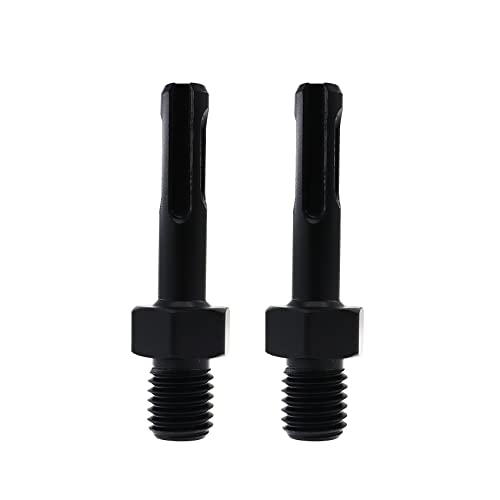 SHDIATOOL 2 Stücke Adapter M14 Außengewinde an SDS Plus-Verbindungskonverter von Bohrkernstücken Die auf Bohrhammer oder Bohrmaschine Montiert Sind von SHDIATOOL