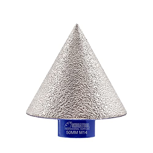 SHDIATOOL Diamant Fingerfräser 50 mm x M14 Senkbohrer für Fliesen, Marmor, Keramik, Feinbearbeitung, Reinigung, Vergrößerung vorhandener Löcher SHDIATOOL Diamant Fingerfräser 50 mm x M14 Senkbohrer für Fliesen, Marmor, Keramik, Feinbearbeitung, Reinigung, Vergrößerung vorhandener Löcher von SHDIATOOL