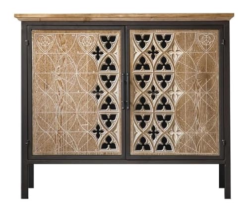 Stilvolles Esszimmer Sideboard Retro Veranda Schrank Massivholz Wohnzimmer Alter Dekorativer von SHEDIE