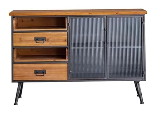 Stilvolles Esszimmer-Sideboard Sideboard Nordic Retro Eisen Alte Persönlichkeit Veranda Schrank Wohnzimmer Sofa von SHEDIE