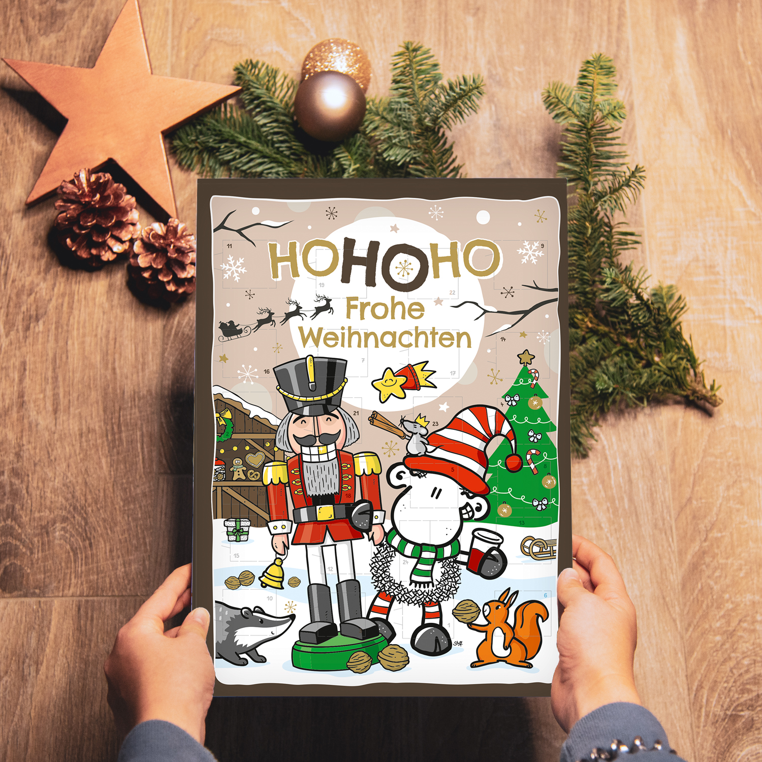 Adventskalender»Nussknacker« von SHEEPWORLD