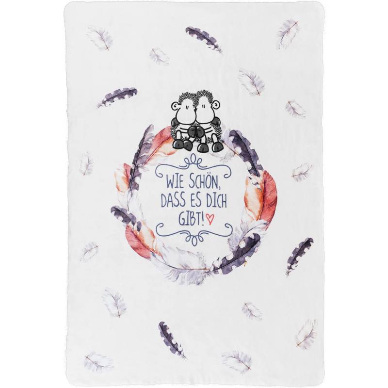 Sherpa-Decke »Wie schön, dass es Dich gibt!« Sherpa-Decke »Wie schön, dass es Dich gibt!« von SHEEPWORLD