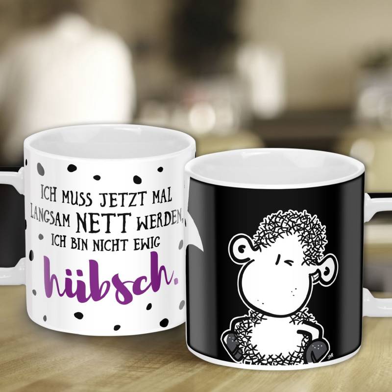 Tasse »HÜBSCH« von SHEEPWORLD