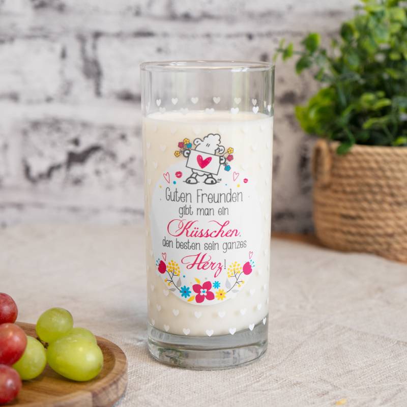 Trinkglas »Küsschen« Trinkglas »Küsschen« von SHEEPWORLD