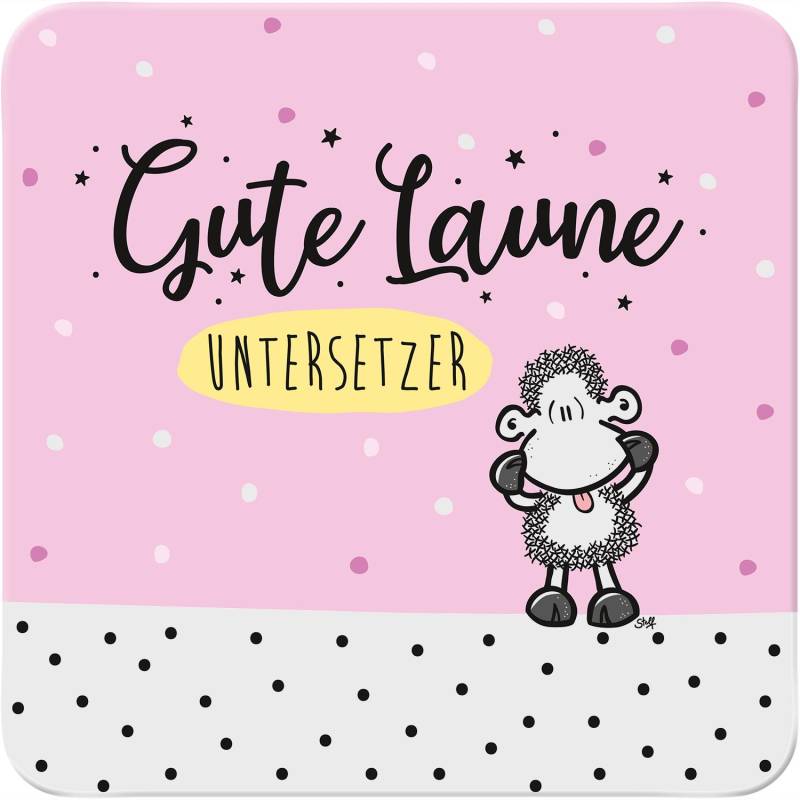 Untersetzer »Gute Laune Untersetzer« von SHEEPWORLD