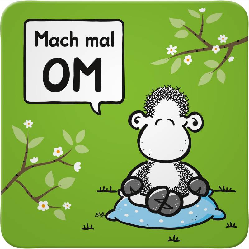 Untersetzer »Mach mal Om« von SHEEPWORLD