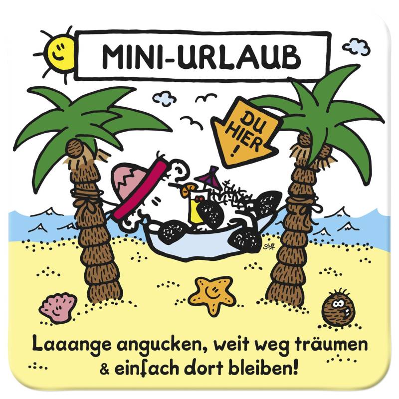 Untersetzer »Mini-Urlaub« von SHEEPWORLD