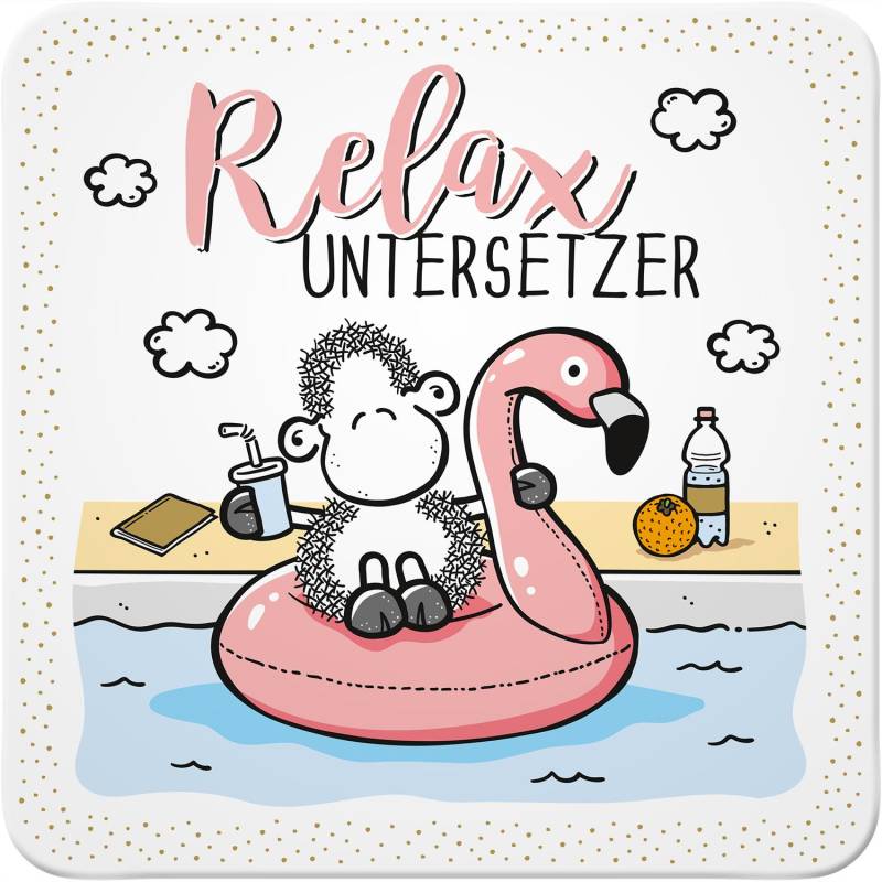 Untersetzer »Relax Untersetzer« von SHEEPWORLD
