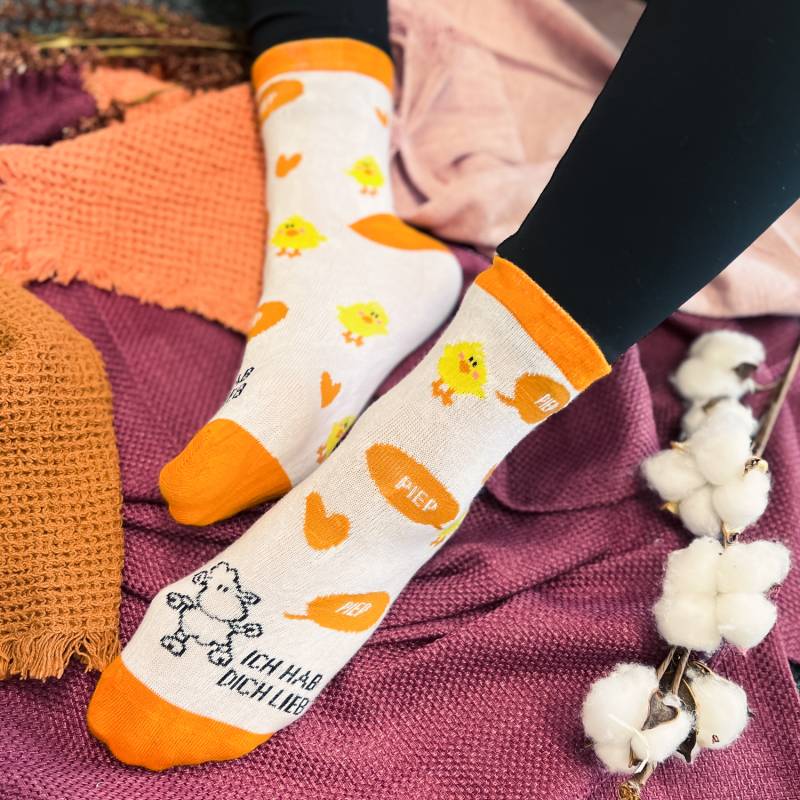 Zaubersocken »Ich hab Dich lieb« von SHEEPWORLD