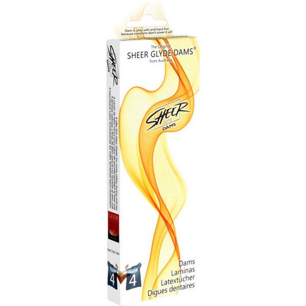 SHEER GLYDE DAMS Sheer Dams schwarze Cola  Schutztücher von SHEER GLYDE DAMS