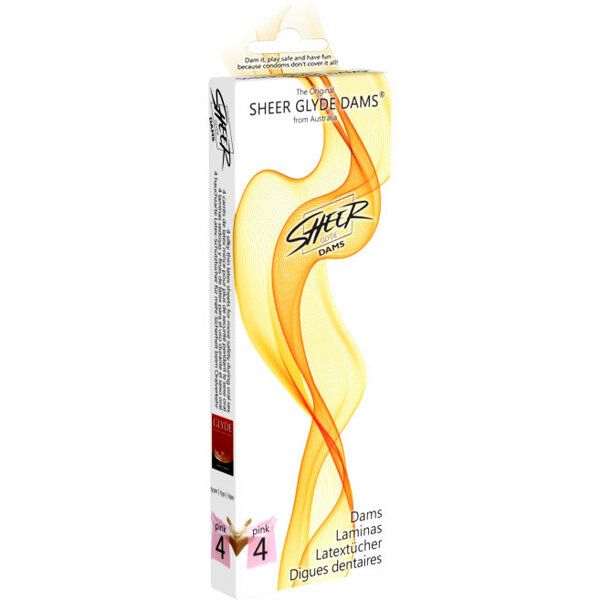 Sheer Glyde Dams Pink Strawberry von SHEER GLYDE DAMS