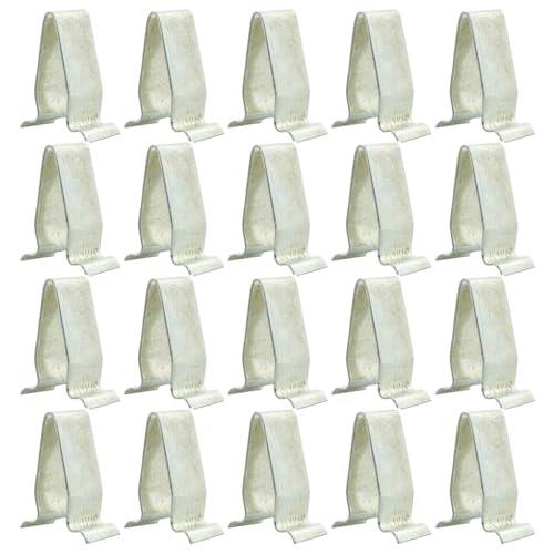 SHEGOTO 20 Stück Auto-Innenverkleidungs-Clips, einfache Installation, Autotürstreifen, Futter-Metallbefestigungs-Clips, Heckklappen-Halterungs-Clips SHEGOTO 20 Stück Auto-Innenverkleidungs-Clips, einfache Installation, Autotürstreifen, Futter-Metallbefestigungs-Clips, Heckklappen-Halterungs-Clips von SHEGOTO