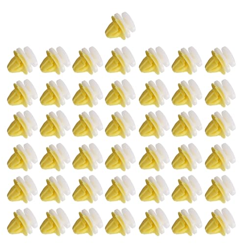 SHEGOTO 50 Stück Türrad-Clips für 3 4 Befestigungselemente Clips Verkleidung Clips Türverkleidung Radzierleiste Befestigung von SHEGOTO