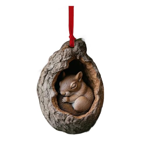 SHEGOTO Mehrzweck-Weihnachtsbaumschmuck, Eulen-Design, robustes 2D-Acryl, hängende Dekoration für Feiertage und Sammler SHEGOTO Mehrzweck-Weihnachtsbaumschmuck, Eulen-Design, robustes 2D-Acryl, hängende Dekoration für Feiertage und Sammler von SHEGOTO