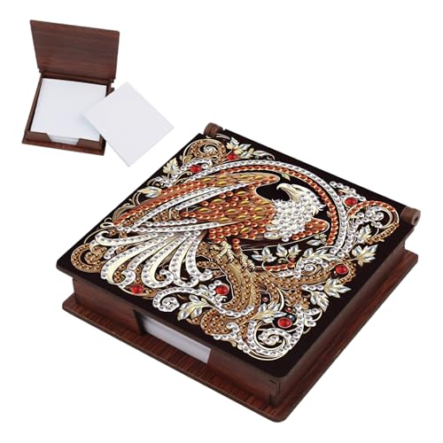 SHEGZHUC Diamond Painting Notizzettel Zettelbox Nachfüllpack Halter Bambus Notizblock mit 160 Blättern Diamant Malerei Zettelkasten Notizzettelbox Holz Mosaik Bilder Geschenk || Adler Vogel Tiere SHEGZHUC Diamond Painting Notizzettel Zettelbox Nachfüllpack Halter Bambus Notizblock mit 160 Blättern Diamant Malerei Zettelkasten Notizzettelbox Holz Mosaik Bilder Geschenk || Adler Vogel Tiere von SHEGZHUC