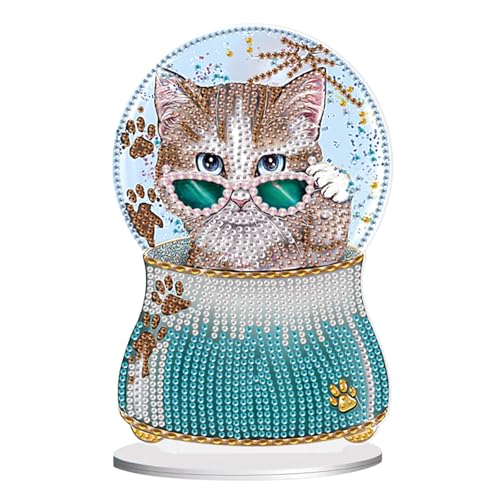 SHEGZHUC Diamond Painting Ornamente Diamant Painting Ornamente Diamant Malerei Kunst Stickerei Kreuzstich Diamond Painting Tisch Deko Geschenk || Diamond Painting Katze Kristallkugel Grün SHEGZHUC Diamond Painting Ornamente Diamant Painting Ornamente Diamant Malerei Kunst Stickerei Kreuzstich Diamond Painting Tisch Deko Geschenk || Diamond Painting Katze Kristallkugel Grün von SHEGZHUC