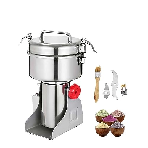 750g Kräutermühle Getreidemühle Open-Cover-Stop Mehlpulver Elektrische Mühle Maschine Kräuter Herbstmühle von SHEHUALI