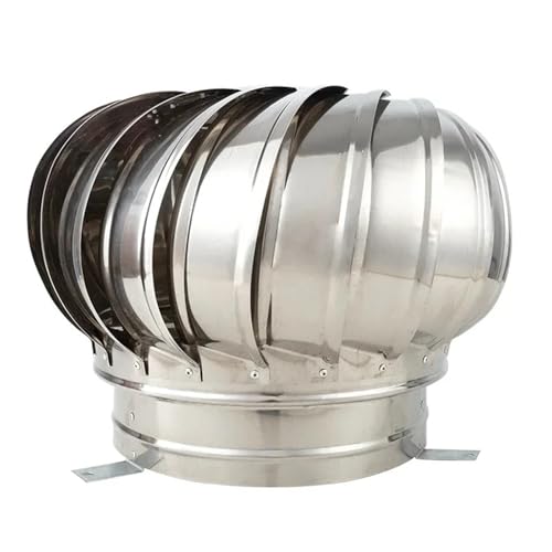 Dachventilator, 304 Edelstahl Dachventilator Wind s Air Vent Dachbodenventilator 110mm 150mm 200mm Pipefit Dachlüfter(160) von SHEHUALI
