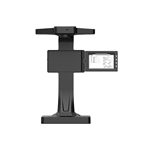 Dokumentenscanner, Smart Book Scanner Portable Dokumentscanner Eloam BS2000P. Mit 18. Mp Kamera, Ocr. Auto-Kurvenabflachungs- und Fingerabdruckentfernung von SHEHUALI