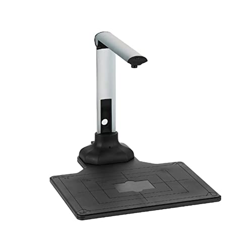 Dokumentenscanner, Versionscanner T1280 Plus Hard Base Book Document Camera 12 Mega-Pixel-Kamera HD Größe A4 Englische Software for Büro/Schule von SHEHUALI