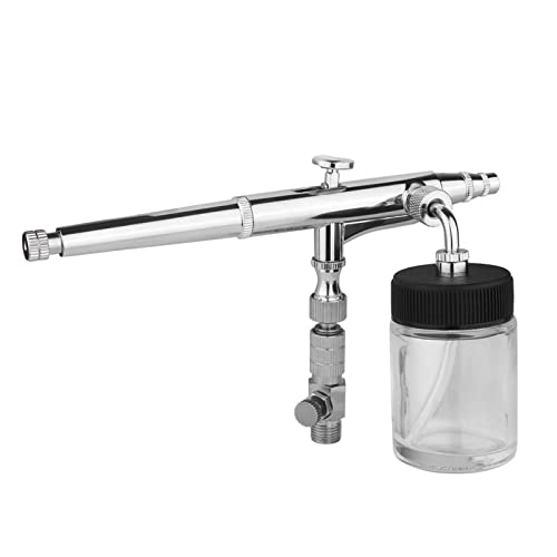 Farbspritzgerät, Side Feed Gravty Siphon Airbrush Set for Modellherstellung Kunst Malerei mit G1 / 8 Adapter Wrentch 2 Flüssigkeitsbecher Container Airbrush Kit Farbspritzgerät, Side Feed Gravty Siphon Airbrush Set for Modellherstellung Kunst Malerei mit G1 / 8 Adapter Wrentch 2 Flüssigkeitsbecher Container Airbrush Kit von SHEHUALI