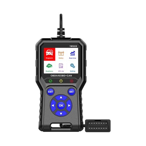 Fehlerdetektor, ODB2 Code Reader Auto Diagnose Werkzeug Motor OBD 2 Scanner OBD2 Scanner Löschen Fehler Codes YM509 Multi Sprachen von SHEHUALI