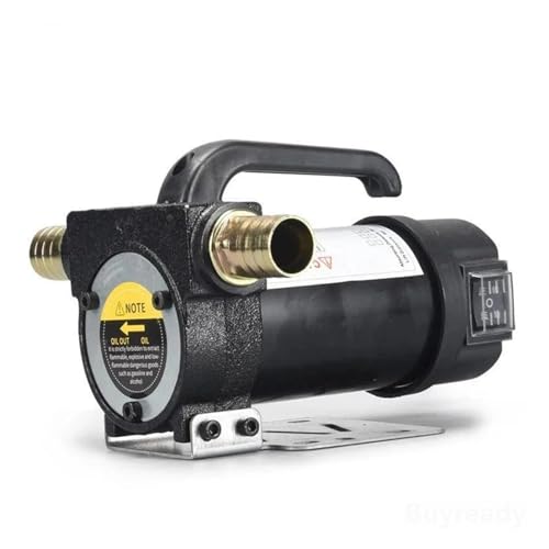 Kraftstoffpumpe, 12V 24V 220 elektrische Ölbrunnenpumpe, kleiner kraftstoffspender, positive und negative Pumpeinheit, selbstansaugende Pumpe(220,Positive reverse) von SHEHUALI