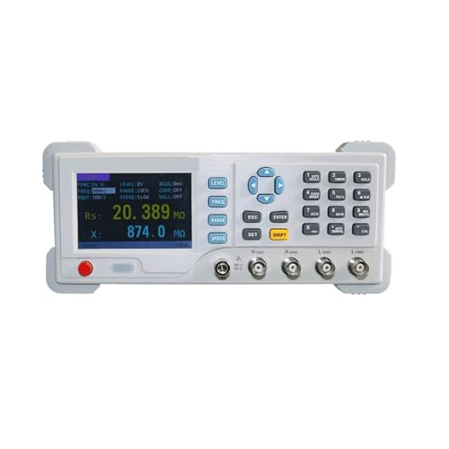 LCR-Brücke, Desktop-LCR-Meter, digital, Brid ET44/ET45-Serie, 10 K-100 KHz Frequenz, 3,5 Zoll TFT 5 1/2-stellis Display, LCR-Meter(100kHz ET4510) von SHEHUALI