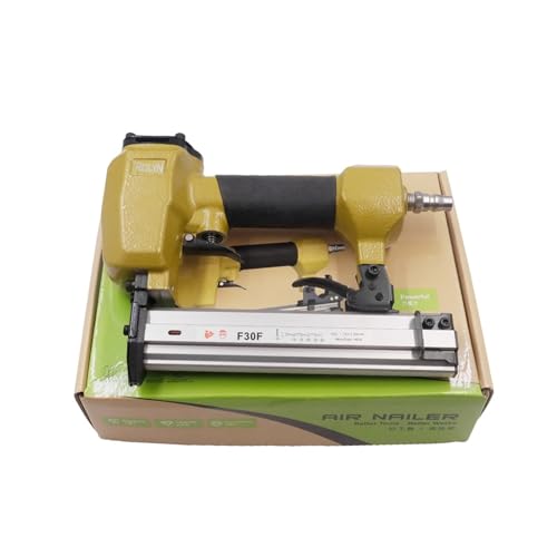 Nagelpistole, 18Ga kleine pneumatische Polster-Hefter-Nagelpistole F30F for 10–30 mm Nägel, Holzrahmen, Möbel, feste Luftnaglerpistole Nagelpistole, 18Ga kleine pneumatische Polster-Hefter-Nagelpistole F30F for 10–30 mm Nägel, Holzrahmen, Möbel, feste Luftnaglerpistole von SHEHUALI