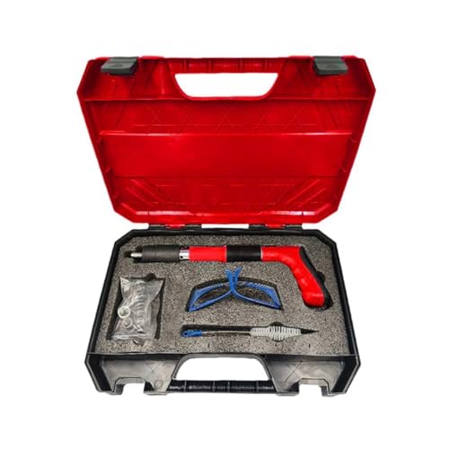 Nagelpistole, Portable Home Fit Up Metal Plate Nailer Multifunction Wall Fastening Tool Labor-saving Nail Machine Wall Nails Shooting Machine von SHEHUALI