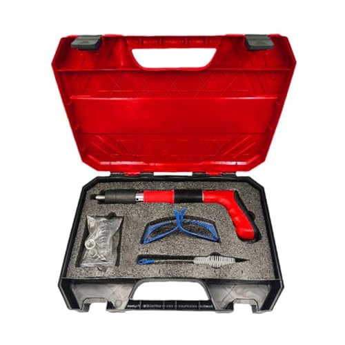 Nagelpistole, Portable Home Fit Up Metal Plate Nailer Multifunction Wall Fixing Tool Labor Saving Nail Machine Wall Nails Chising Machine von SHEHUALI