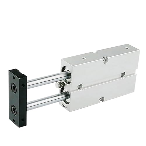 Pneumatikzylinder, Pneumatikzylinder der TN-Serie, Doppelstangenzylinder, Bohrung TN10 TN16 TN20 TN25 TN32, Hub 5 mm, 10 mm, 20 mm, 30 mm, 40 mm, 50 mm, Luftzylinder(Stroke 80mm,Bore 32) von SHEHUALI