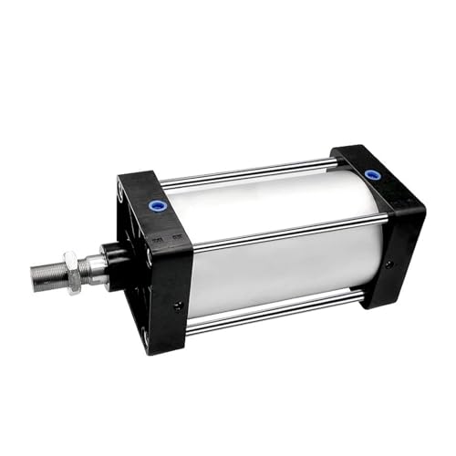 Pneumatikzylinder, SC Standard-Luftzylinder, Bohrung 80/100/125 mm, doppeltwirkender pneumatischer Kolben, Zylinderwerkzeuge, 25/50/75/100/200/500/800/1000 mm Hub(Stroke 800mm,BORE 80mm) von SHEHUALI