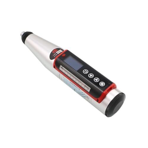 Rückprallprüfgerät, HT-225Q Digitaler Beton-Rückprallprüfhammer 10–70 MPa Ran LCD-Display Lithium-Batterie-Netzteil Härteprüfer von SHEHUALI