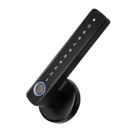 SHEHUALI Bluetooth Smart Fingerabdruck Türgriffschloss Elektronisches Passwort APP Remote Unlock Hotel Apartment Büro Miethaus von SHEHUALI