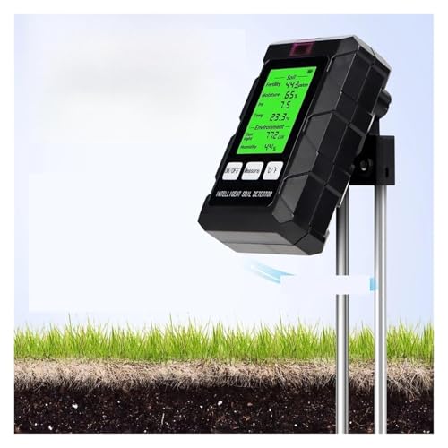 SHEHUALI Bodentester, Bodendetektor-Tester Temperatur Feuchtigkeit Sonnenlicht Luftfeuchtigkeit Nährstoff Fruchtbarkeitsmessgerät Gartenarbeit SHEHUALI Bodentester, Bodendetektor-Tester Temperatur Feuchtigkeit Sonnenlicht Luftfeuchtigkeit Nährstoff Fruchtbarkeitsmessgerät Gartenarbeit von SHEHUALI