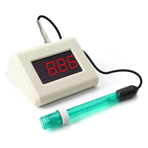 SHEHUALI Bodentester, Digitales professionelles PH-Messgerät 0,00–14, Wasserqualitätstester, Messung, Säuremesser, Instrumentenanalyse for Schwimmbad-Aquarien von SHEHUALI