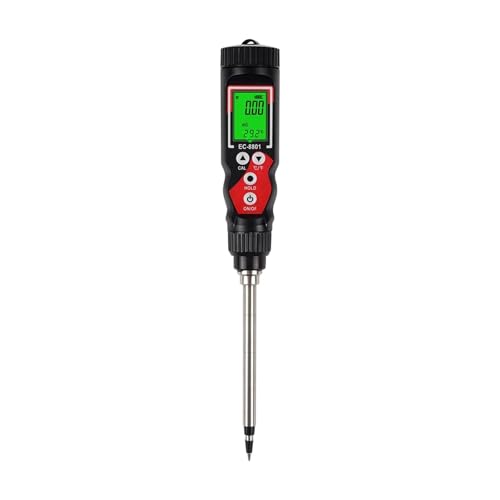 SHEHUALI Bodentester, EC8801 2-in-1-Digital-EC-Meter, Temperatur-EC-Bodentester, elektrischer Leitfähigkeitsdetektor, Gartenpflanz-Blumenbodenanalysator SHEHUALI Bodentester, EC8801 2-in-1-Digital-EC-Meter, Temperatur-EC-Bodentester, elektrischer Leitfähigkeitsdetektor, Gartenpflanz-Blumenbodenanalysator von SHEHUALI