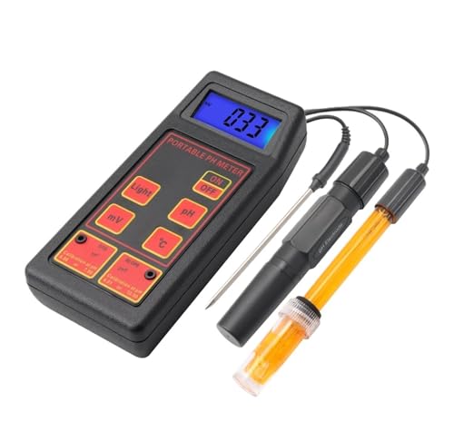 SHEHUALI Bodentester, Hochpräzises PH-ORP-Temperaturmessrät, tragbarer MV-Testersensor, Aquarium-Schwimmbad-Monitor, Wasserqualitätstester, Wasserstift SHEHUALI Bodentester, Hochpräzises PH-ORP-Temperaturmessrät, tragbarer MV-Testersensor, Aquarium-Schwimmbad-Monitor, Wasserqualitätstester, Wasserstift von SHEHUALI