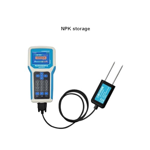 SHEHUALI Bodentester, Intellintes Handheld-Multiparameter-7-in-1-Bodenparameter-Messrät, Detektor, Sensor, PH, EC, NPK, Temperatur(NPK Storage) von SHEHUALI