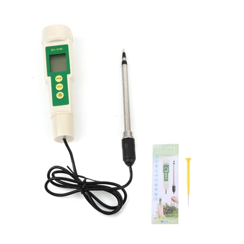 SHEHUALI Bodentester, Tester EC-Tester EC-3185 Tragbarer Boden-EC//CF-Tester Salzhaltmessrät for den landwirtschaftlichen Gartenbau-Pflanzbodentester SHEHUALI Bodentester, Tester EC-Tester EC-3185 Tragbarer Boden-EC//CF-Tester Salzhaltmessrät for den landwirtschaftlichen Gartenbau-Pflanzbodentester von SHEHUALI