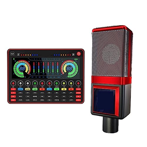 Soundkarten-Kit, T7 USB-Kondensatormikrofon G4 Soundkarte Professionelles Podcast-PC-Mikrofon for PC-Live-Streaming-Gaming Soundkarten-Kit, T7 USB-Kondensatormikrofon G4 Soundkarte Professionelles Podcast-PC-Mikrofon for PC-Live-Streaming-Gaming von SHEHUALI