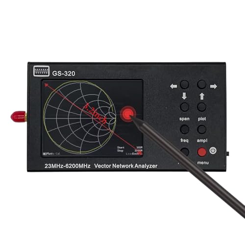 Spektrumanalysator, GS320 Vektor-Netzwerkanalysator 23 MHz-6,2 GHz Antennenanalysator von SHEHUALI
