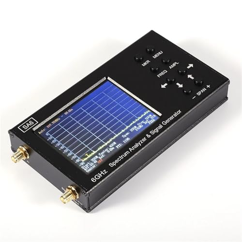 Spektrumanalysator, SA6 Handheld-analysator, wiederverwendbarer WiFi-CDMA-Signal-6G-Tester, 3,2-Zoll-Touchscreen-Tester for Präzisionsmessungen von SHEHUALI